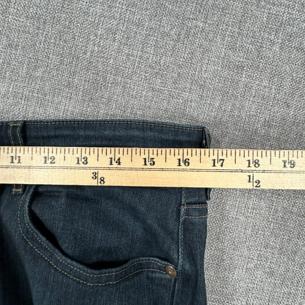 Paige Federal Slim Straight Jeans Mens 33x34 Cellar Indigo Stretch Made in USA